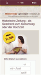 Mobile Screenshot of historische-zeitungen-bestellen.de